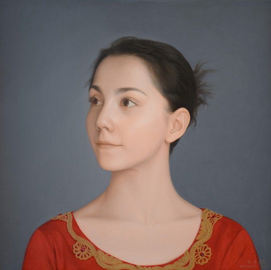 新疆少女43X43cm油画2012年王子骄.jpg 坚守与传承——中央美院西方传统绘画语言高研班交流展即将开幕