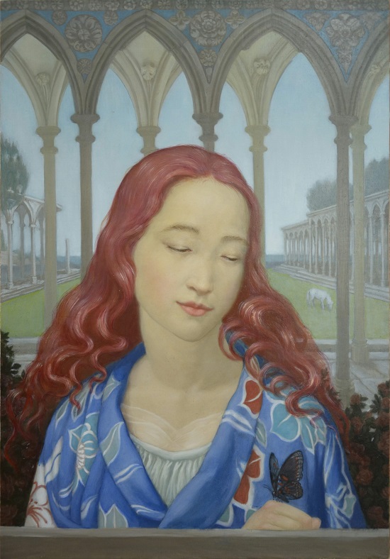 别梦游蝶45X65CM油画2016年胡泊.jpg 坚守与传承——中央美院西方传统绘画语言高研班交流展即将开幕
