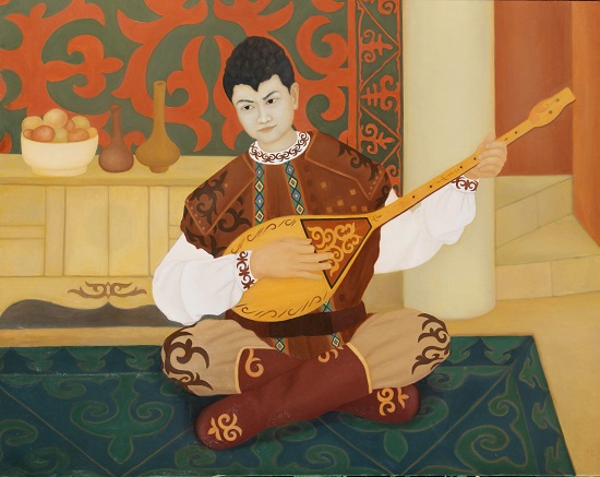 琴弦100x80CM油画2015年 李军.jpg 坚守与传承——中央美院西方传统绘画语言高研班交流展即将开幕
